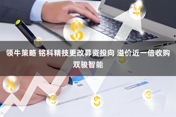 领牛策略 铭科精技更改募资投向 溢价近一倍收购双骏智能