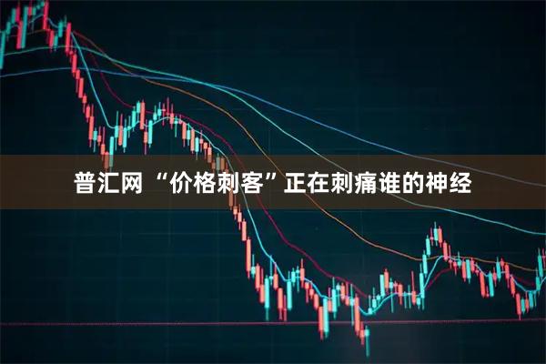 普汇网 “价格刺客”正在刺痛谁的神经