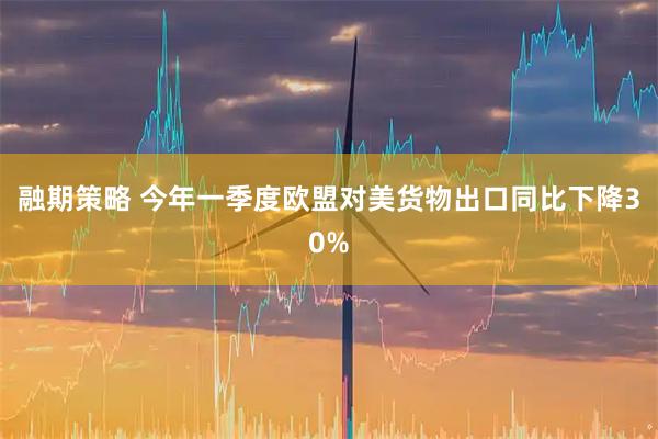 融期策略 今年一季度欧盟对美货物出口同比下降30%
