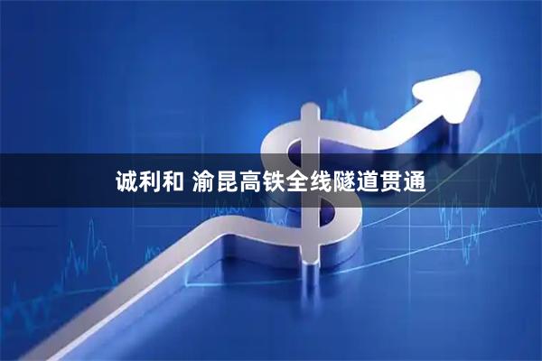 诚利和 渝昆高铁全线隧道贯通